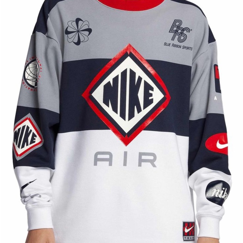 Nike Air Multicolor Graphic Crewneck